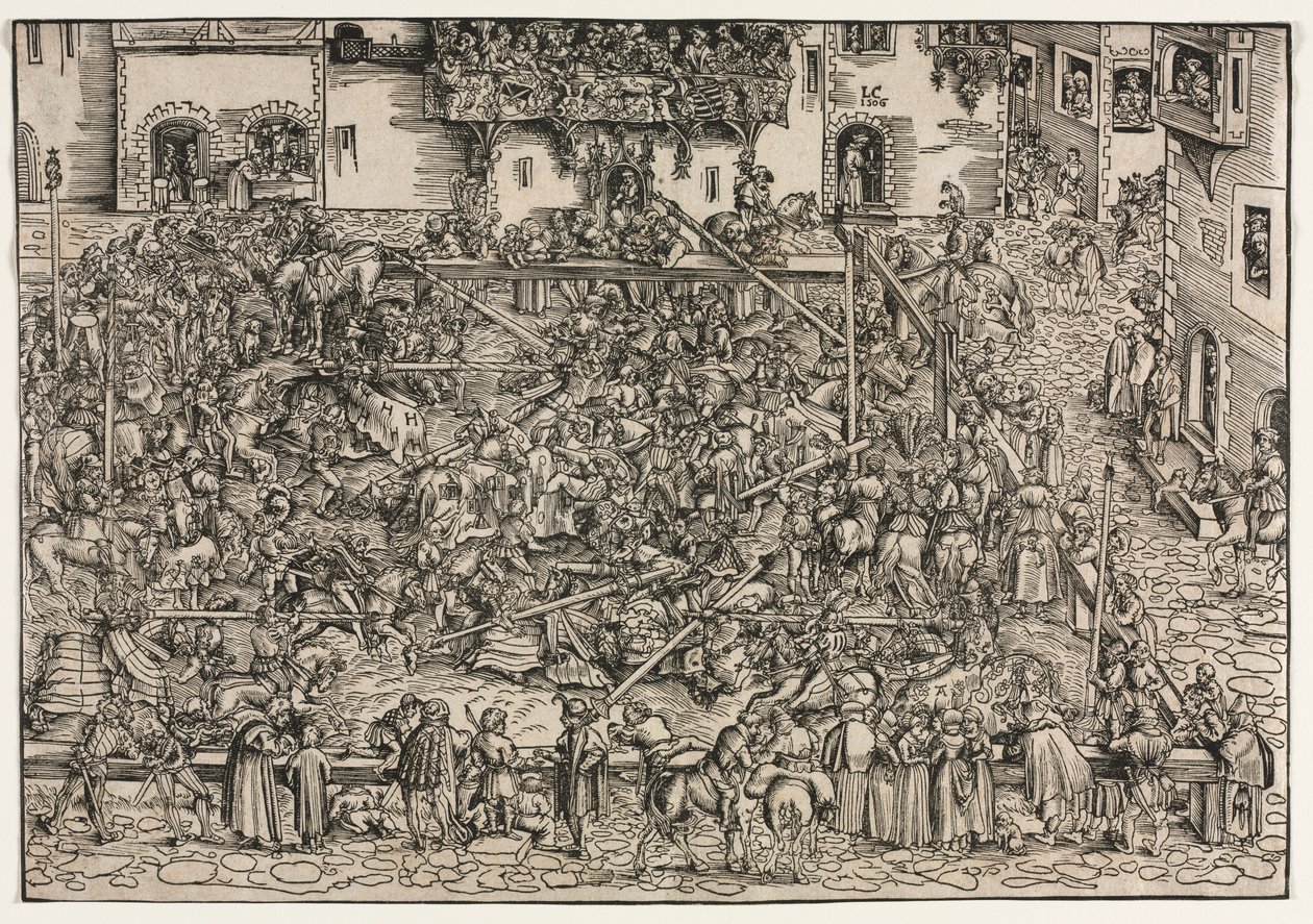Un torneo da Lucas Cranach