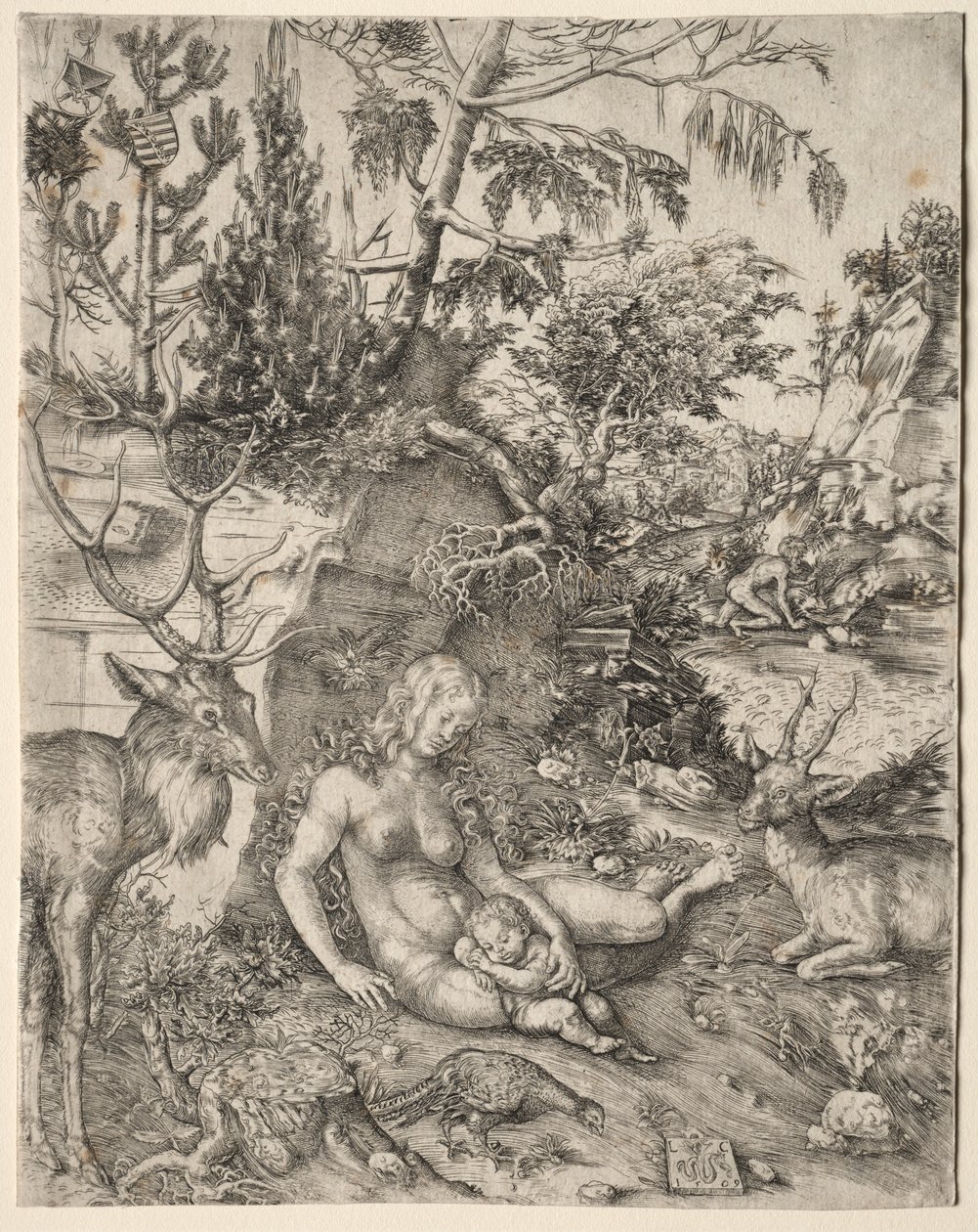 La penitenza di San Giovanni Crisostomo da Lucas Cranach