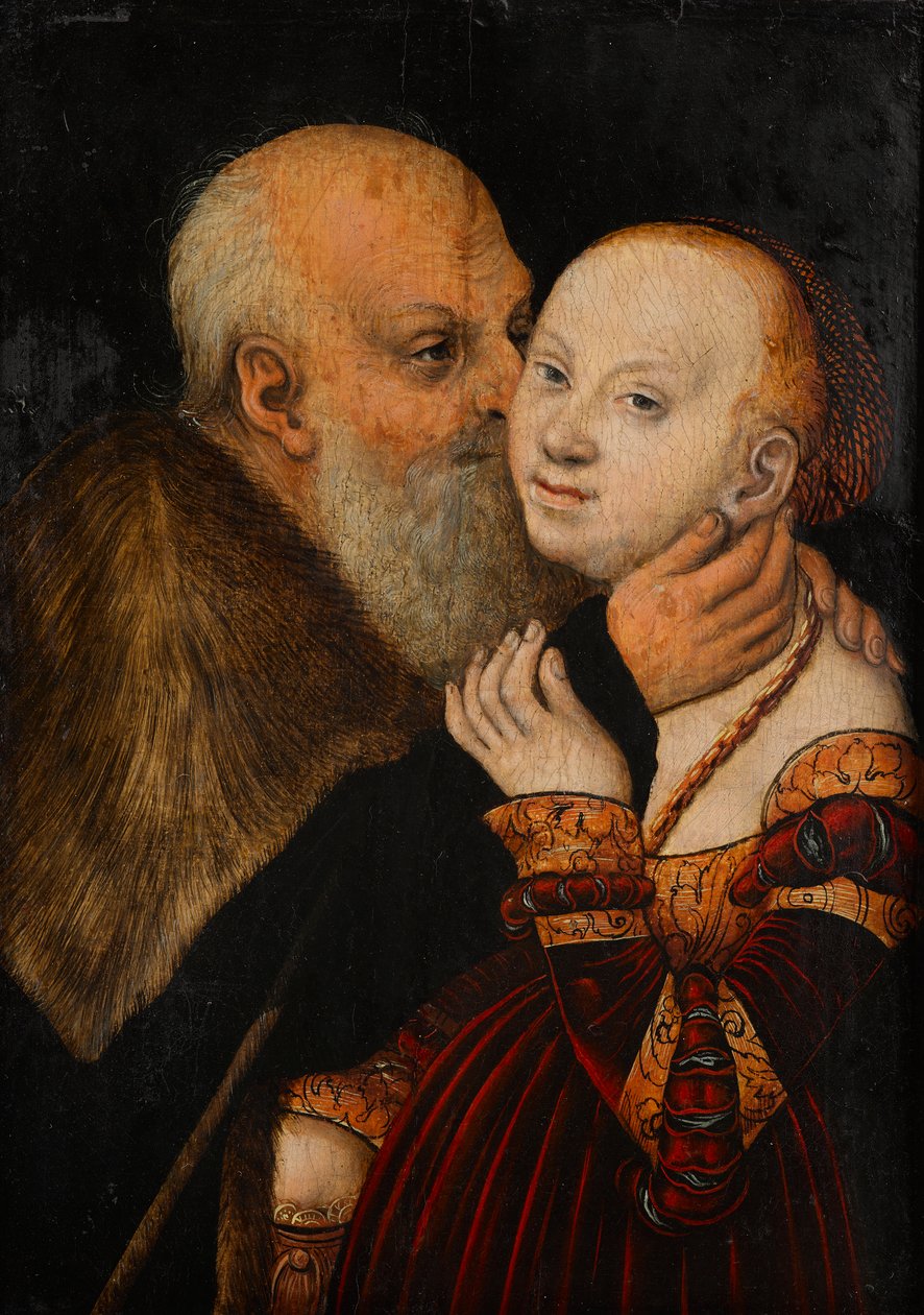 La coppia disuguale da Lucas Cranach d. Ä.