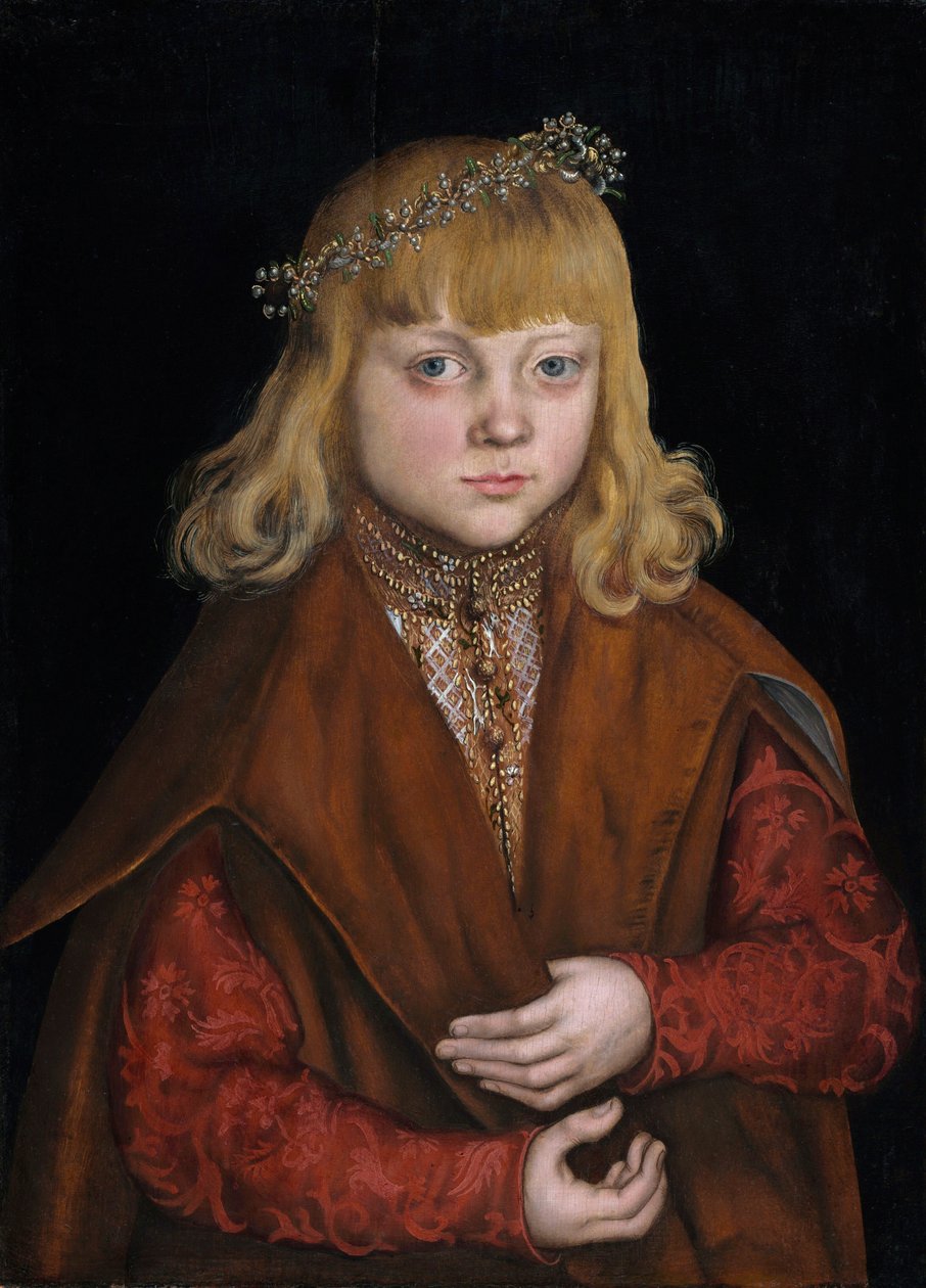 Un principe di Sassonia da Lucas Cranach the Elder