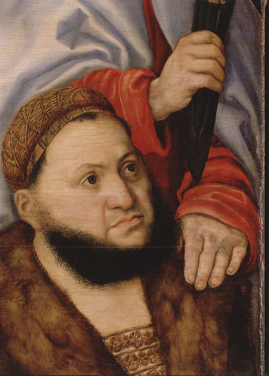 Pala della Vergine, o cosiddetta Pala dei Principi [ala sinistra]. da Lucas Cranach the Elder