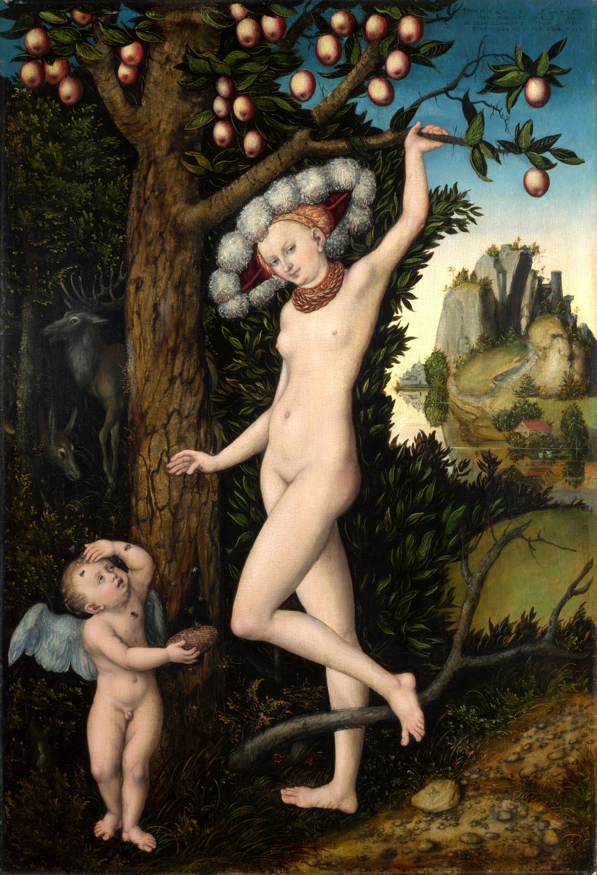 Amore si lamenta con Venere da Lucas Cranach the Elder