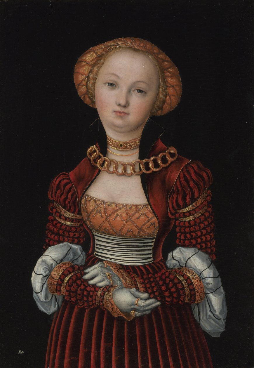 Ritratto di una donna da Lucas Cranach the Elder