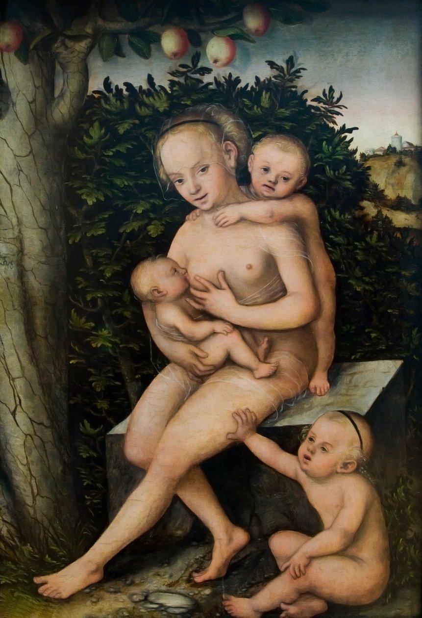 Caritas da Lucas Cranach the Elder