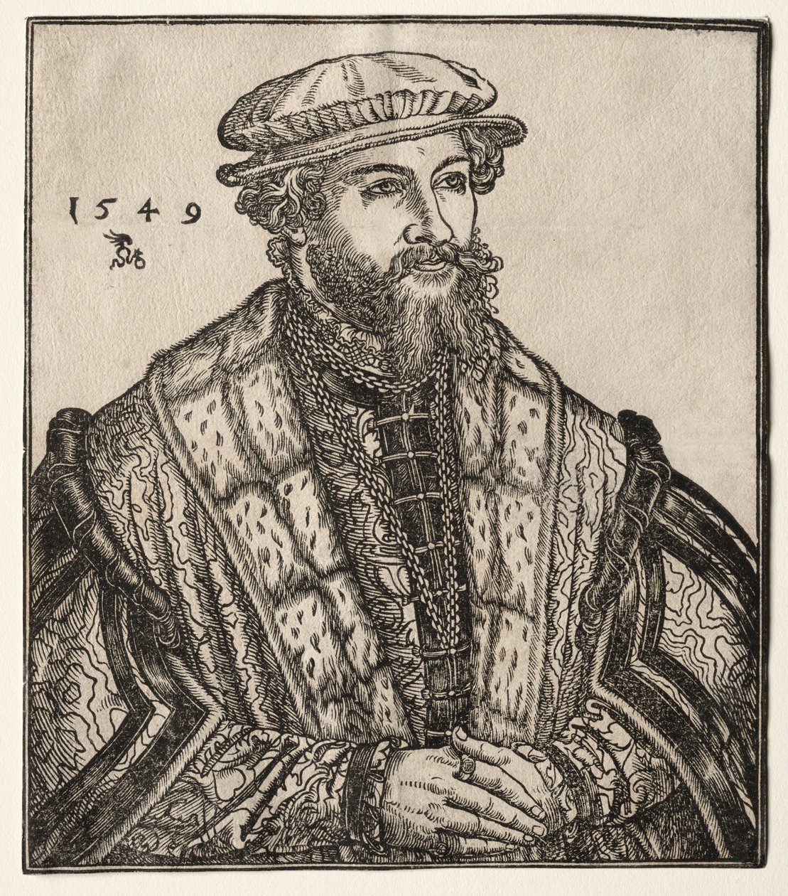 Dr. Christian Brück, 1549 da Lucas Cranach the Elder