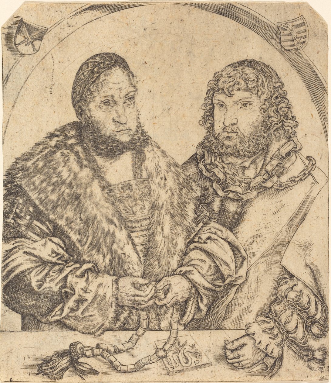 Federico il Saggio e Giovanni il Costante di Sassonia da Lucas Cranach the Elder
