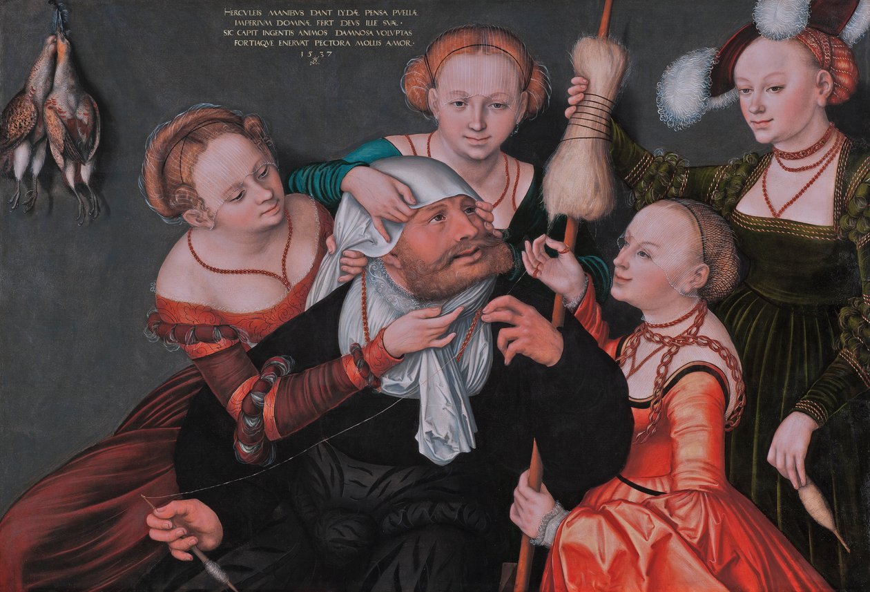 Ercole e Omphale da Lucas Cranach the Elder