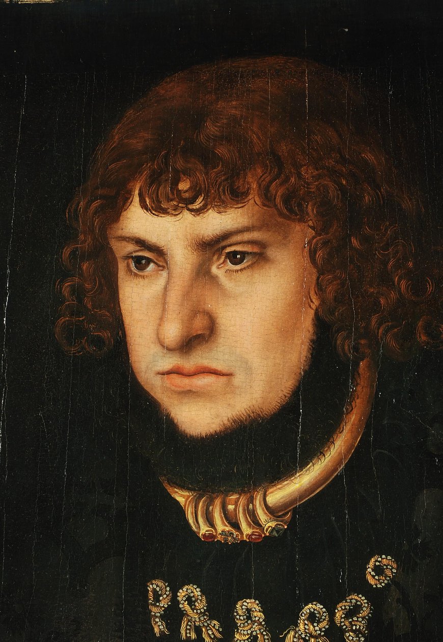 Johann il saldo, Elettore di Sassonia da Lucas Cranach the Elder