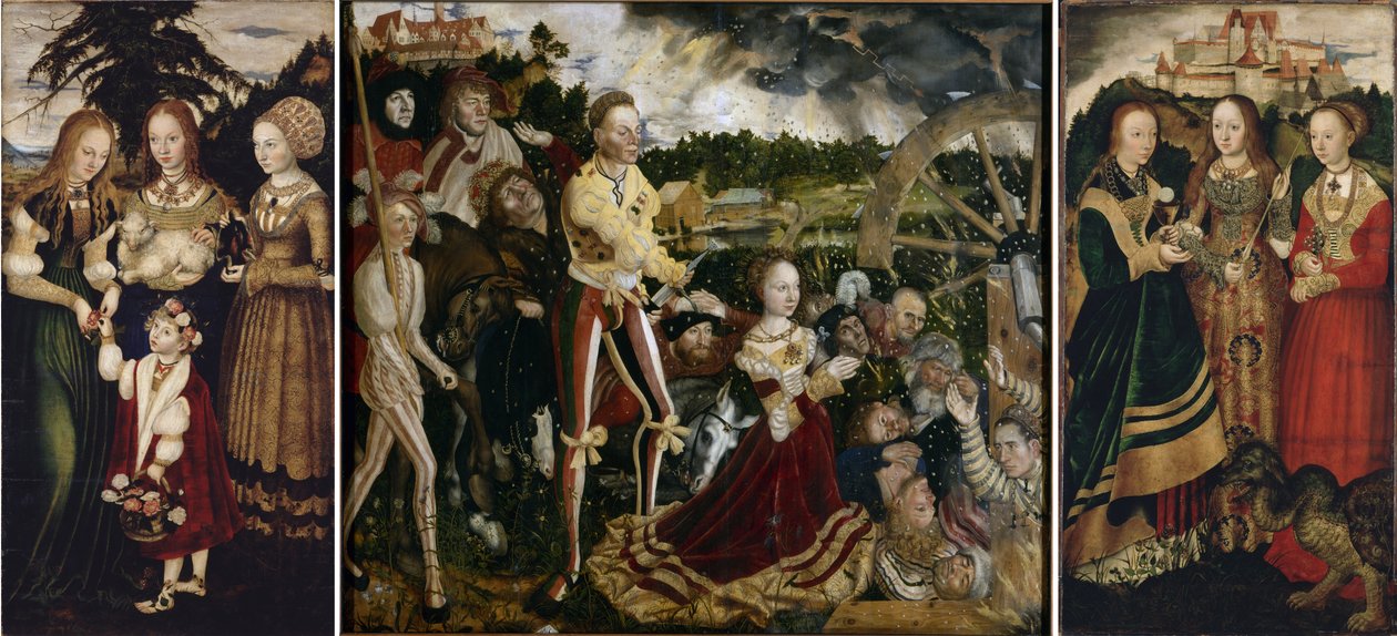 Altare di Santa Caterina da Lucas Cranach the Elder