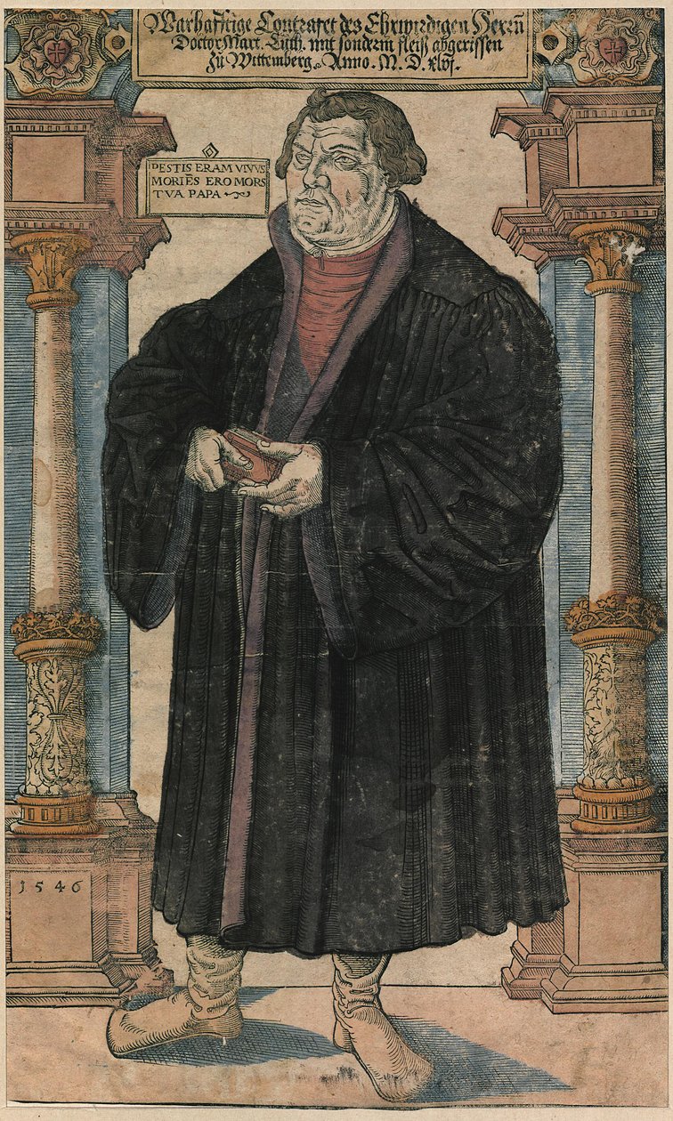 Lutero 1546 da Lucas Cranach the Elder