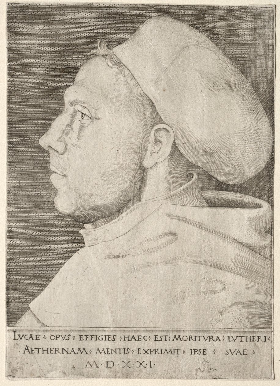 Martin Lutero da Lucas Cranach the Elder