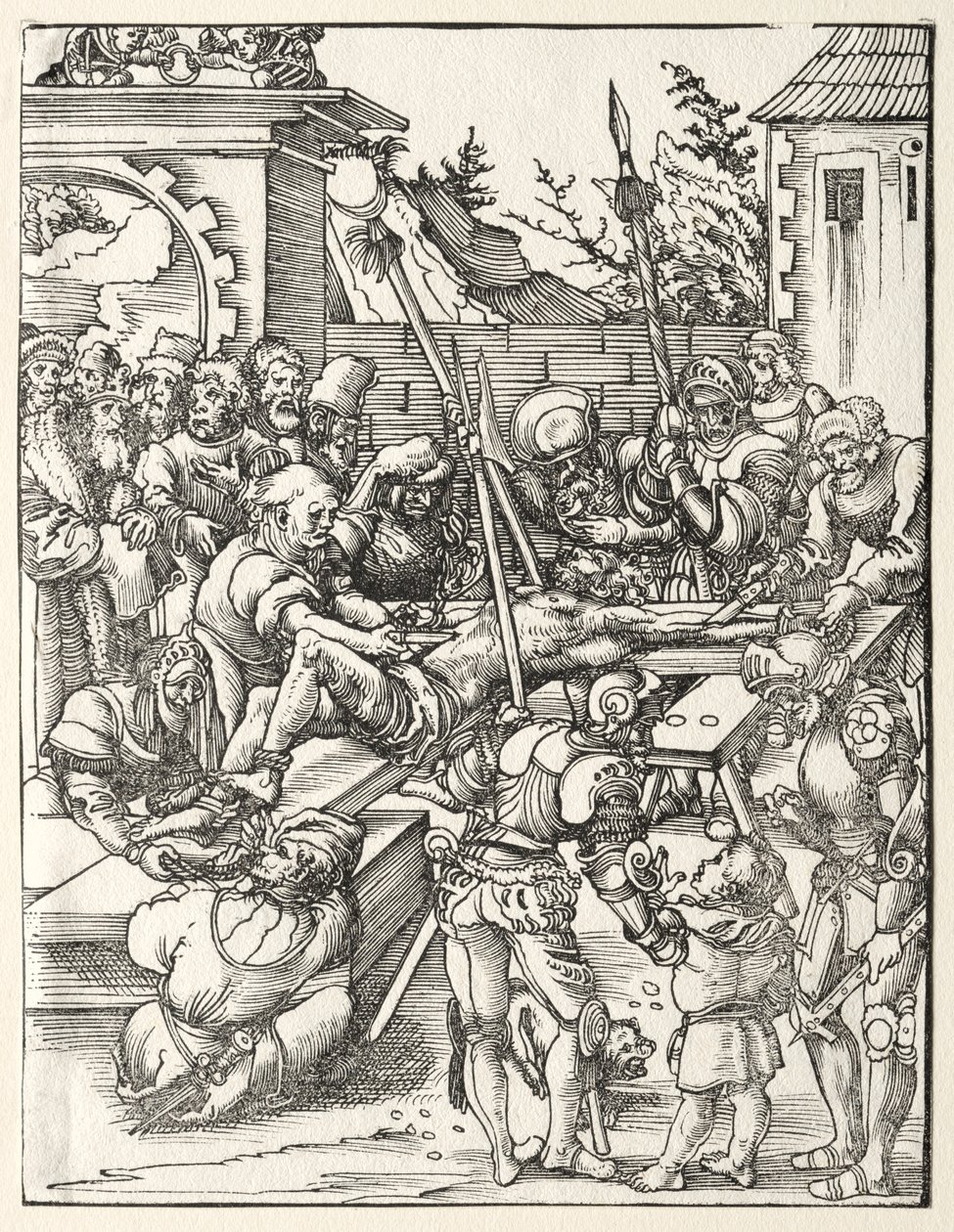 Martirio di San Bartolomeo da Lucas Cranach the Elder