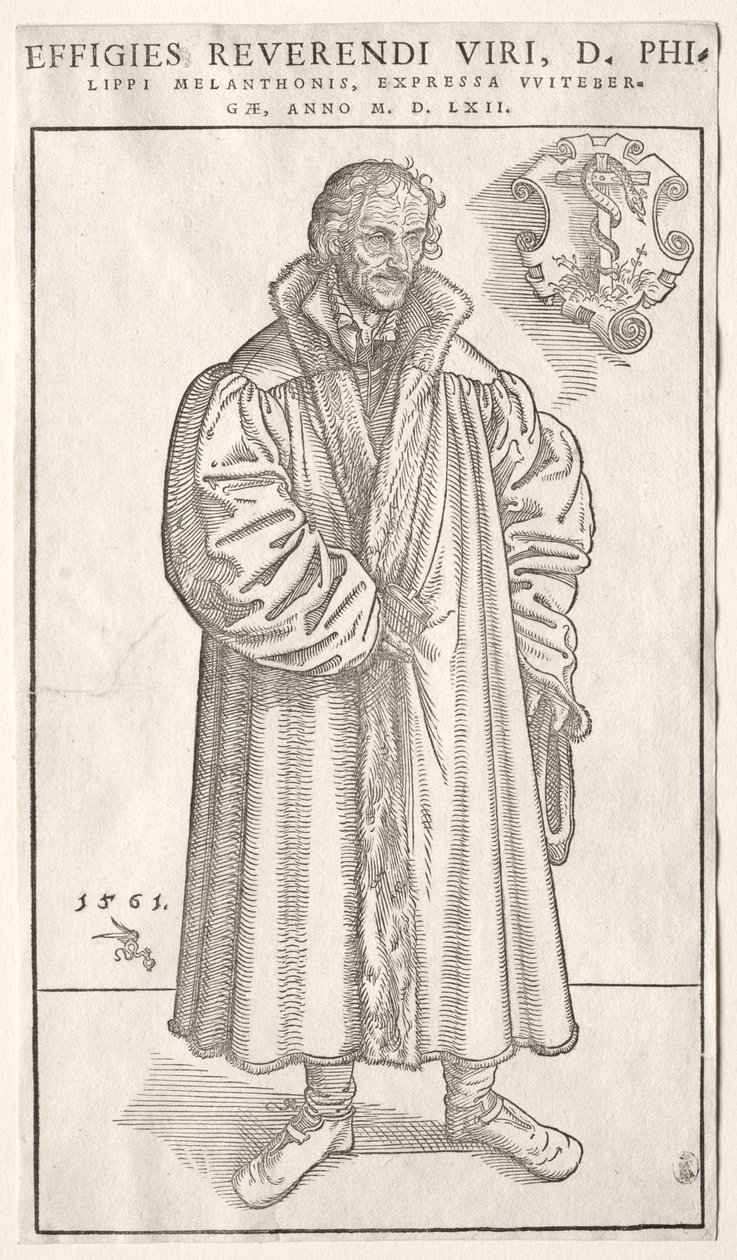 Filippo Melantone da Lucas Cranach the Elder