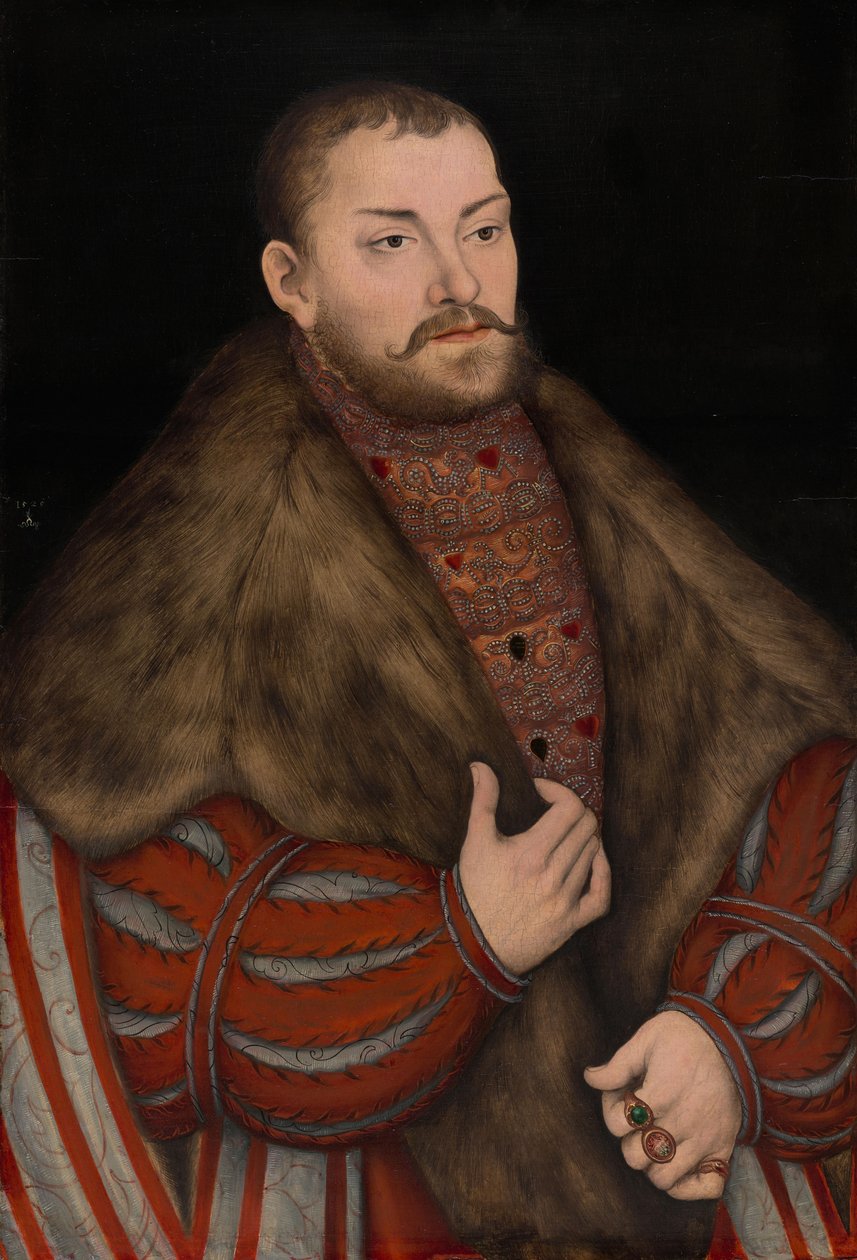 Ritratto di Gioacchino II, Elettore di Brandeburgo da Lucas Cranach the Elder