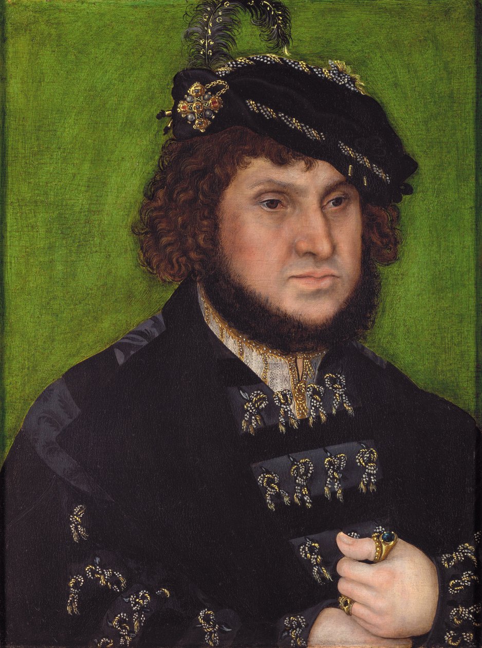 Ritratto di Johann il saldo da Lucas Cranach the Elder