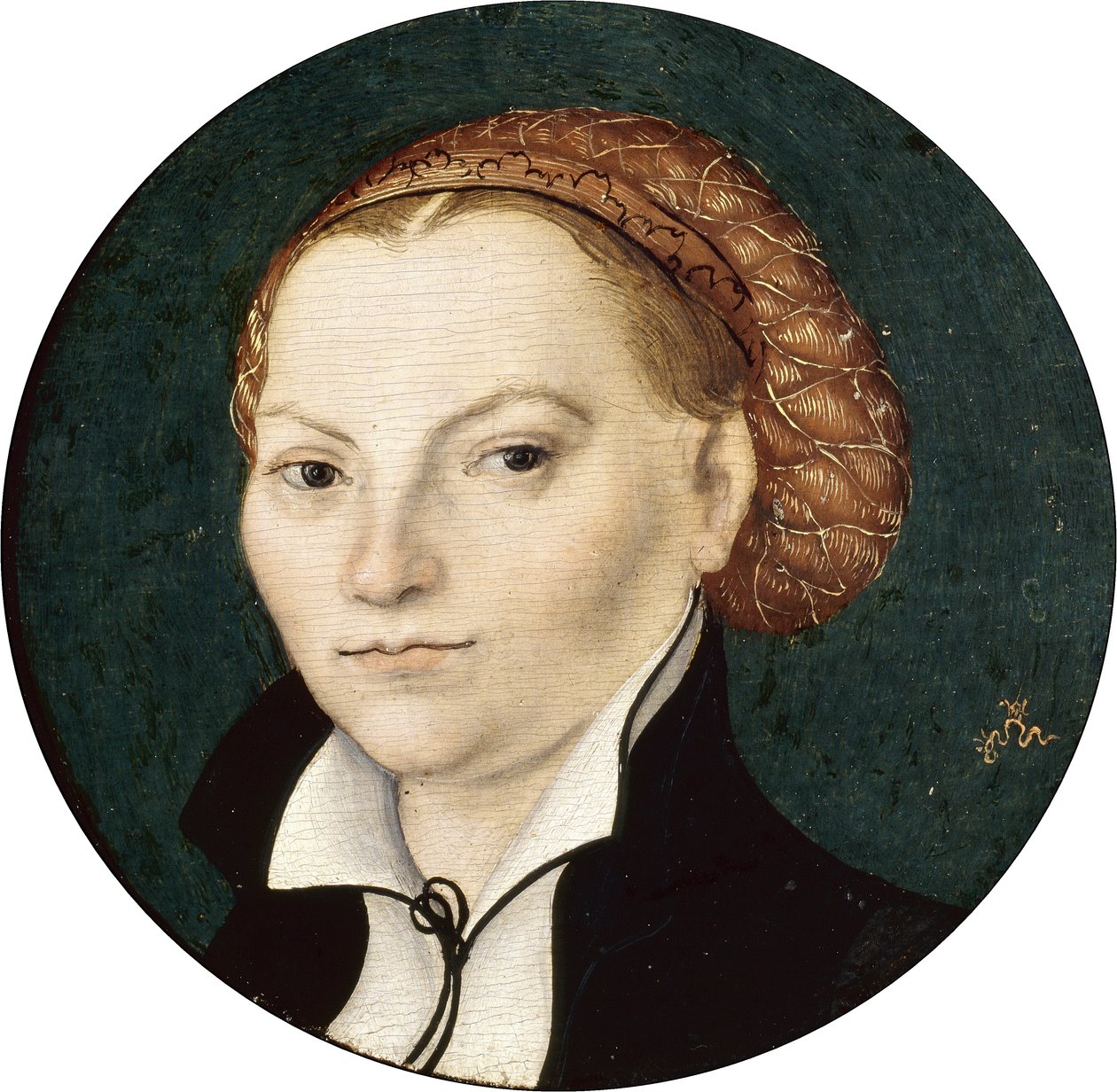 Ritratto di Katharina von Bora da Lucas Cranach the Elder