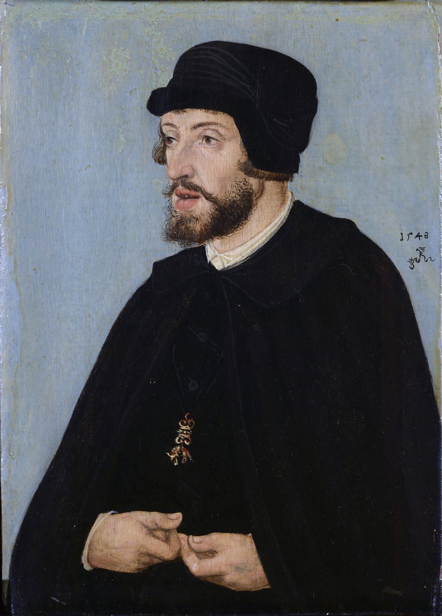 Ritratto del re Ferdinando I. da Lucas Cranach the Elder