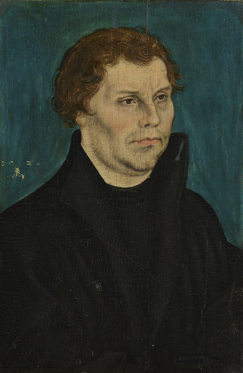 Ritratti di Martin Lutero e Katharina von Bora da Lucas Cranach the Elder