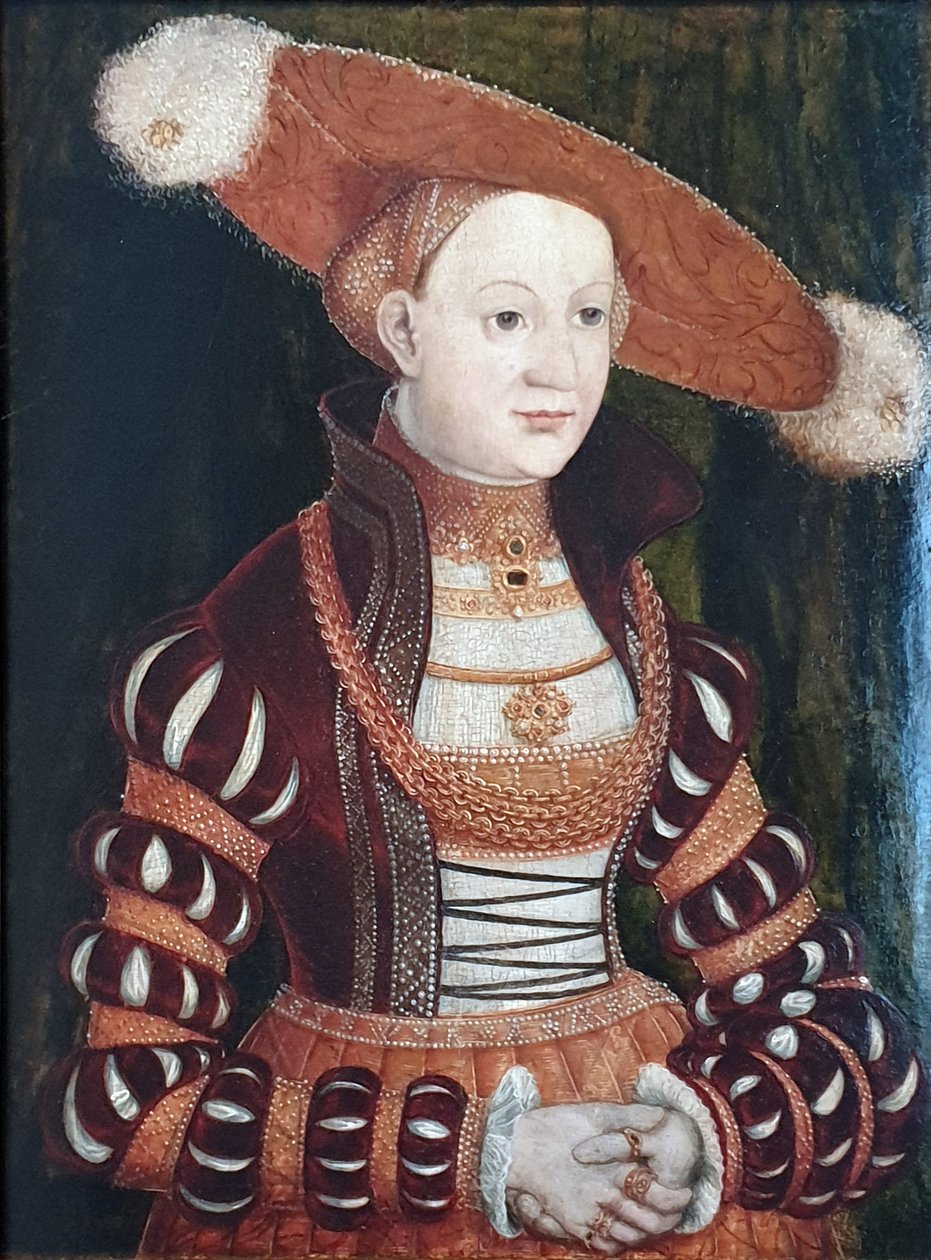 Principessa Maddalena di Brandeburgo da Lucas Cranach the Elder