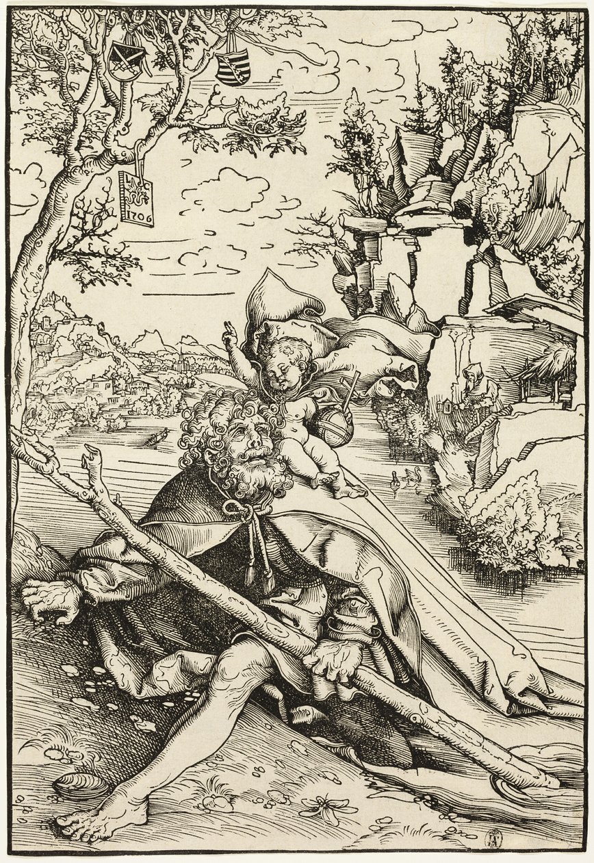 San Cristoforo da Lucas Cranach the Elder