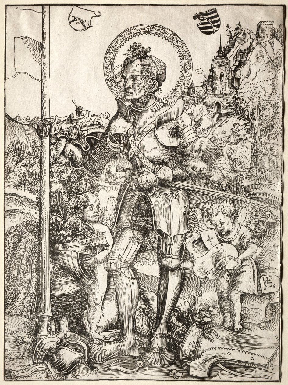 San Giorgio in piedi, 1506 da Lucas Cranach the Elder