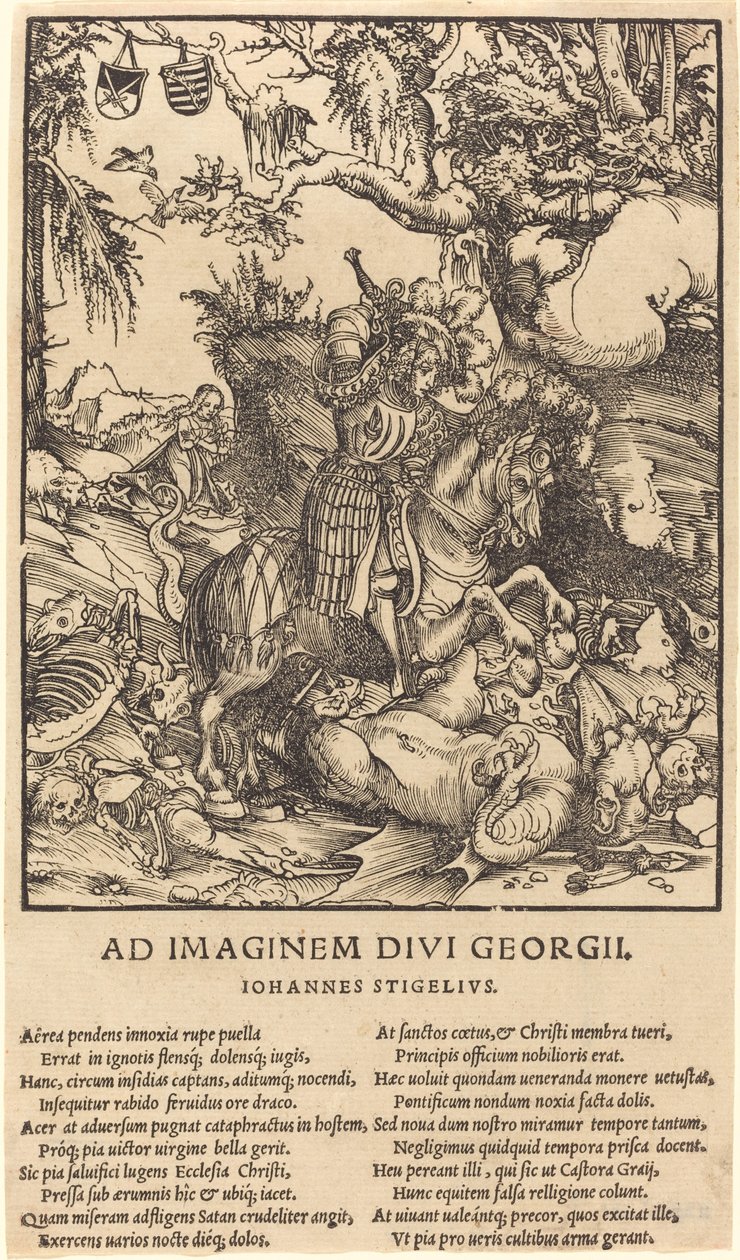 San Giorgio e il Drago da Lucas Cranach the Elder