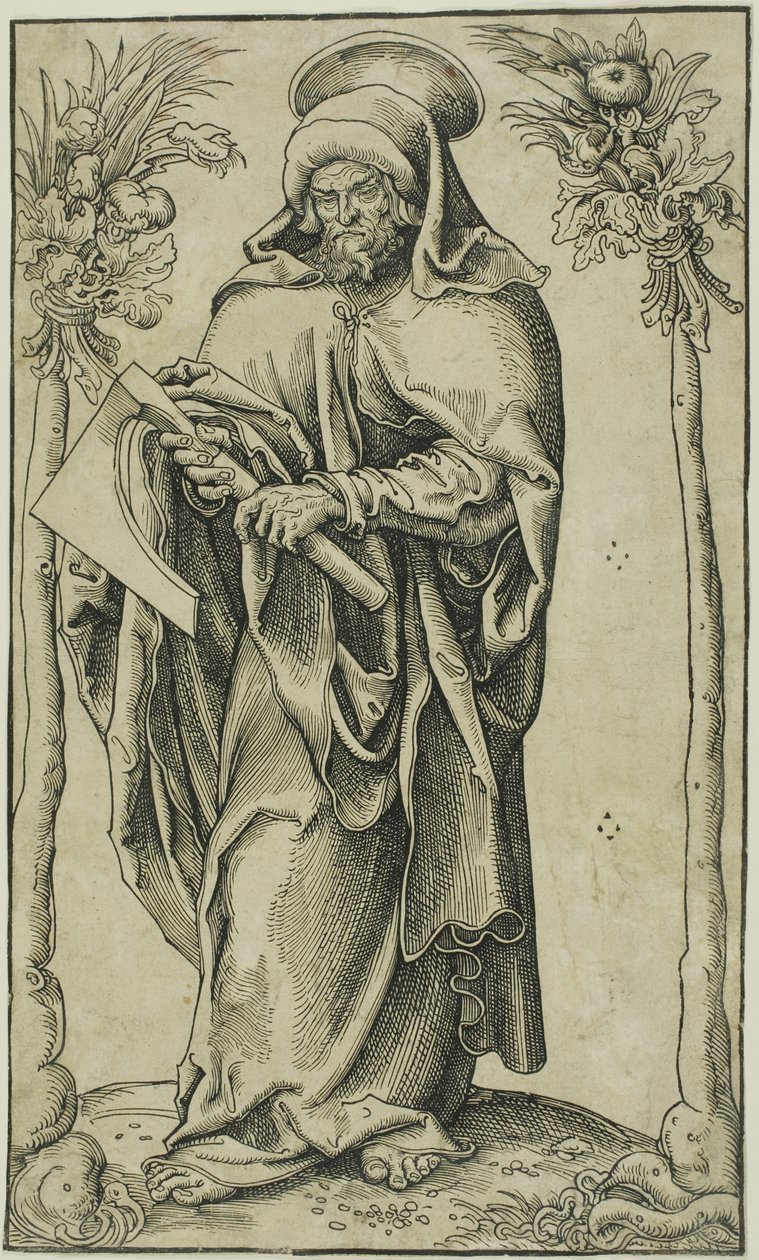 San Mattia, da Cristo, gli Apostoli e San Paolo da Lucas Cranach the Elder