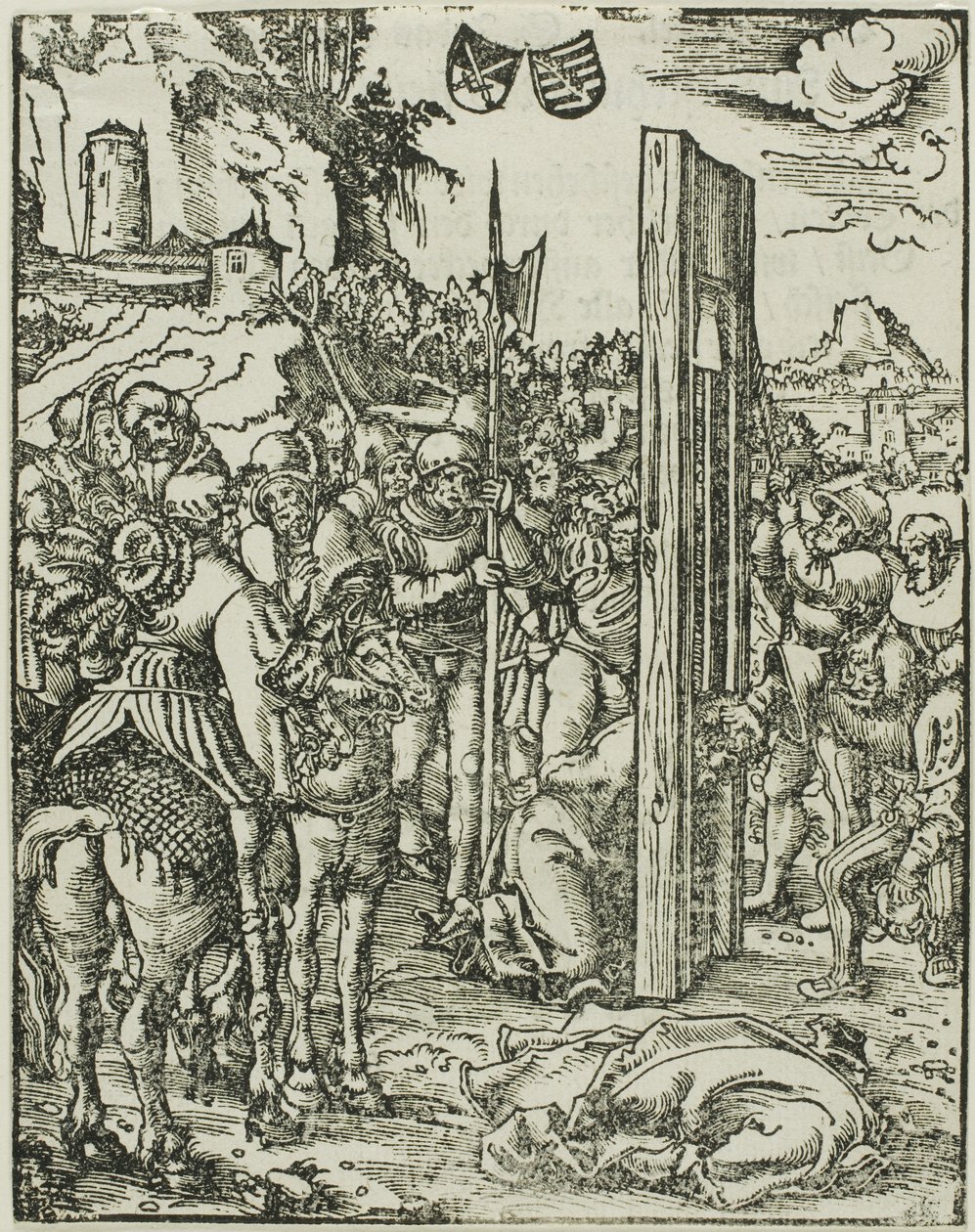 San Mattia, da Il martirio degli apostoli da Lucas Cranach the Elder