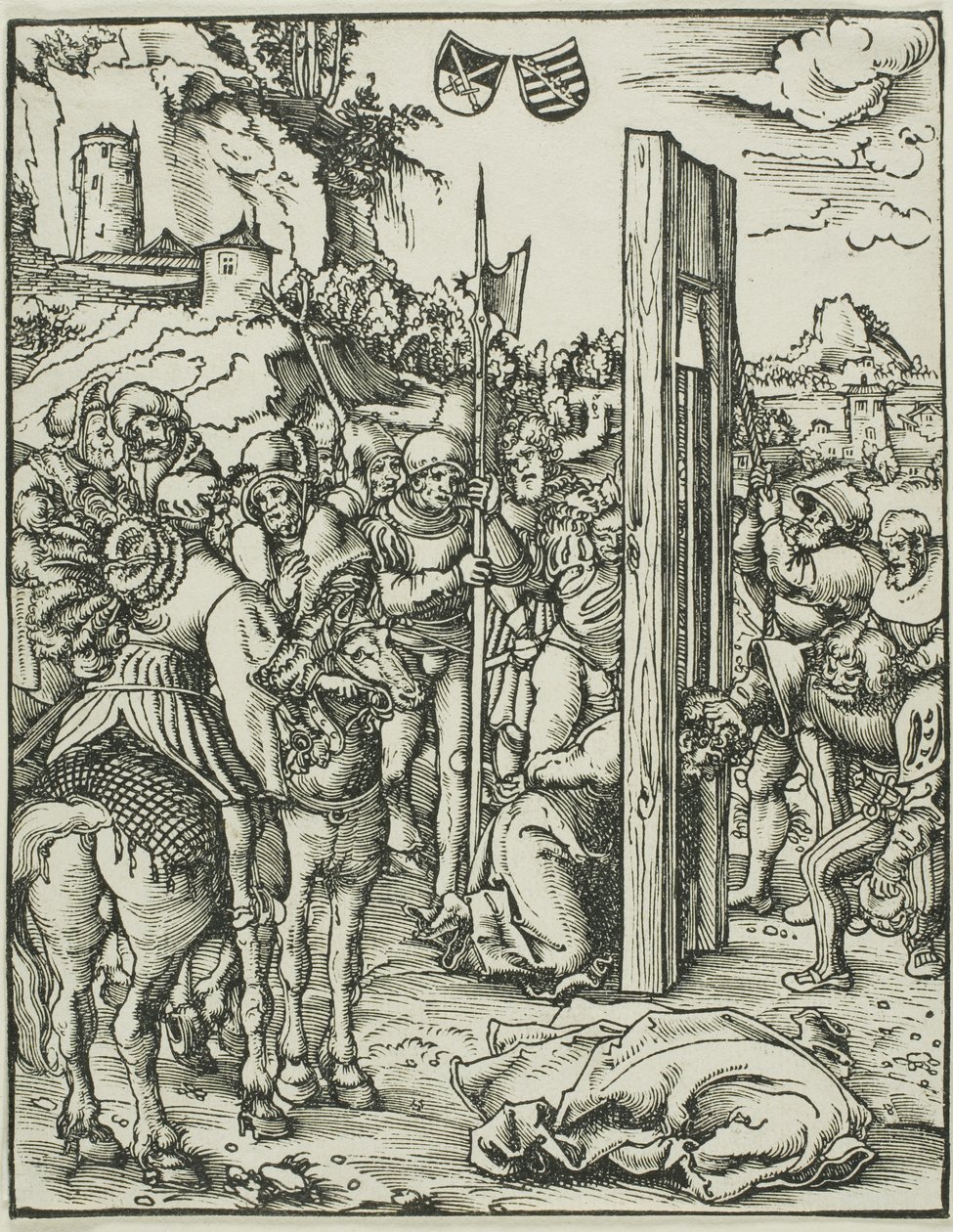 San Mattia, da Il martirio degli apostoli da Lucas Cranach the Elder