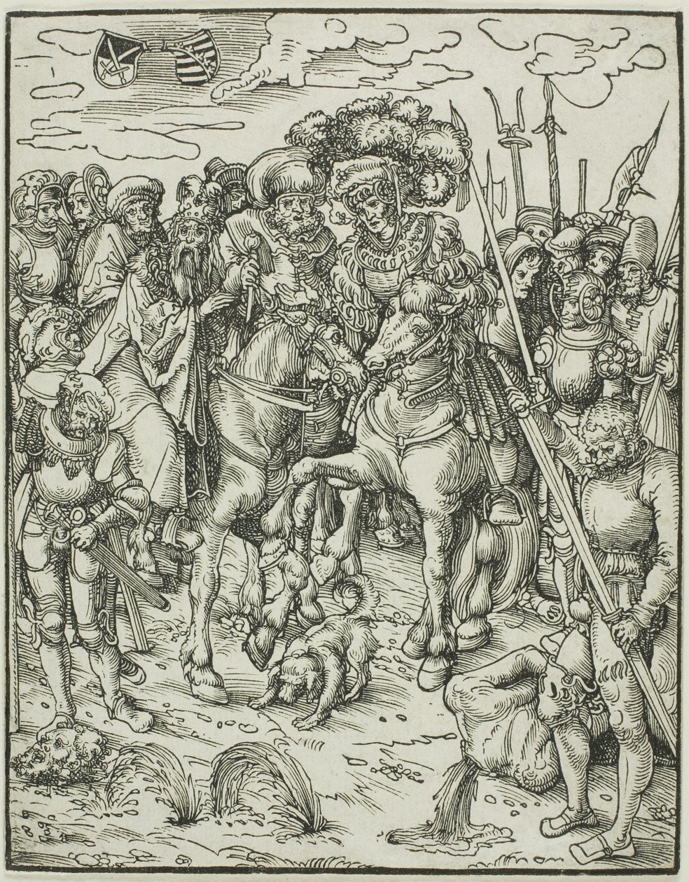 San Paolo, da Il martirio degli apostoli da Lucas Cranach the Elder