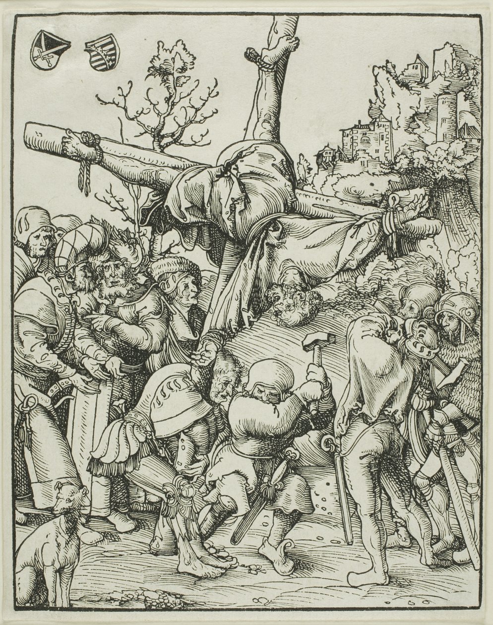 San Pietro, da Il martirio degli apostoli da Lucas Cranach the Elder