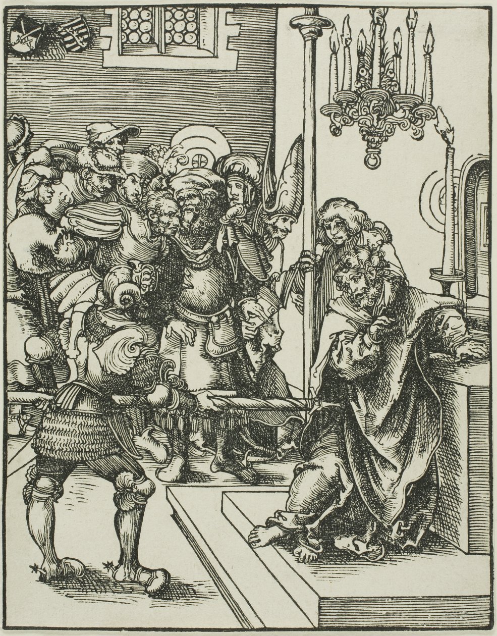 San Tommaso, da Il martirio degli apostoli da Lucas Cranach the Elder