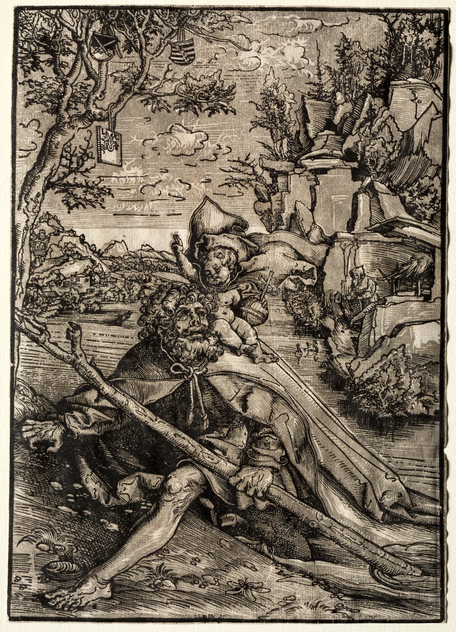 San Cristoforo, c. 1509 da Lucas Cranach the Elder