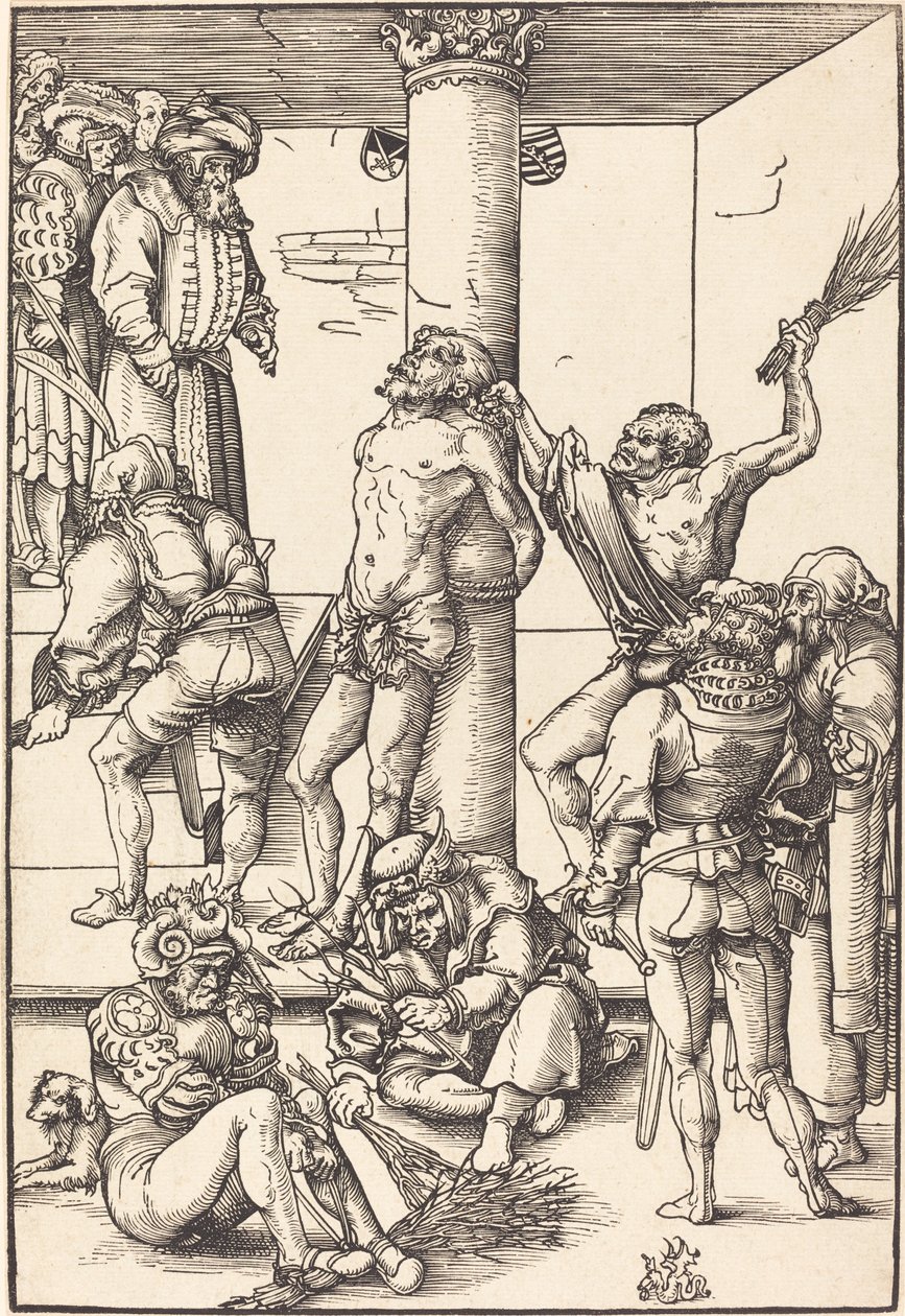 La flagellazione da Lucas Cranach the Elder