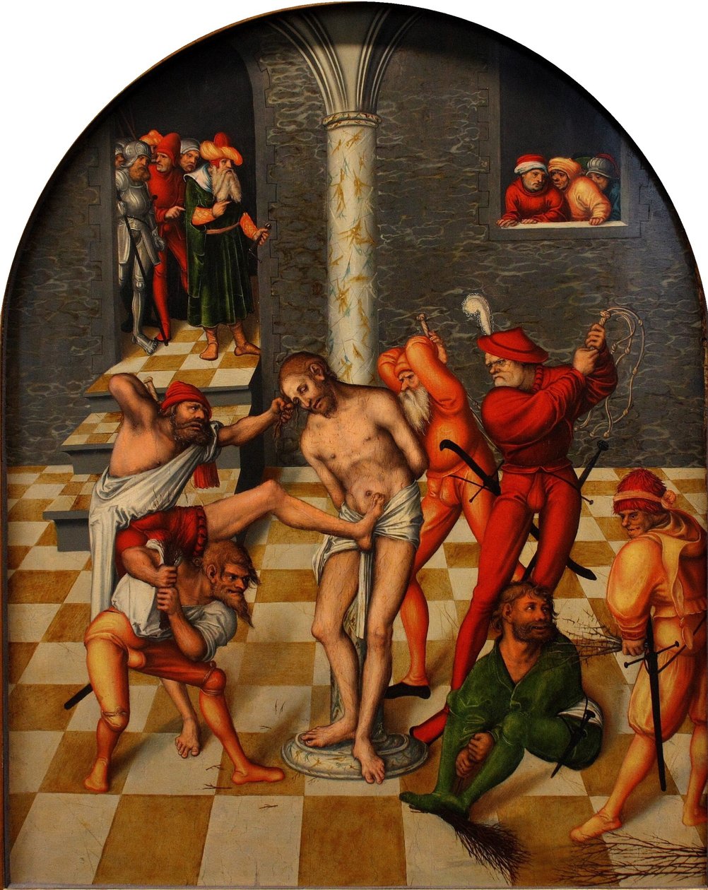 La flagellazione di Cristo, 1538 da Lucas Cranach the Elder