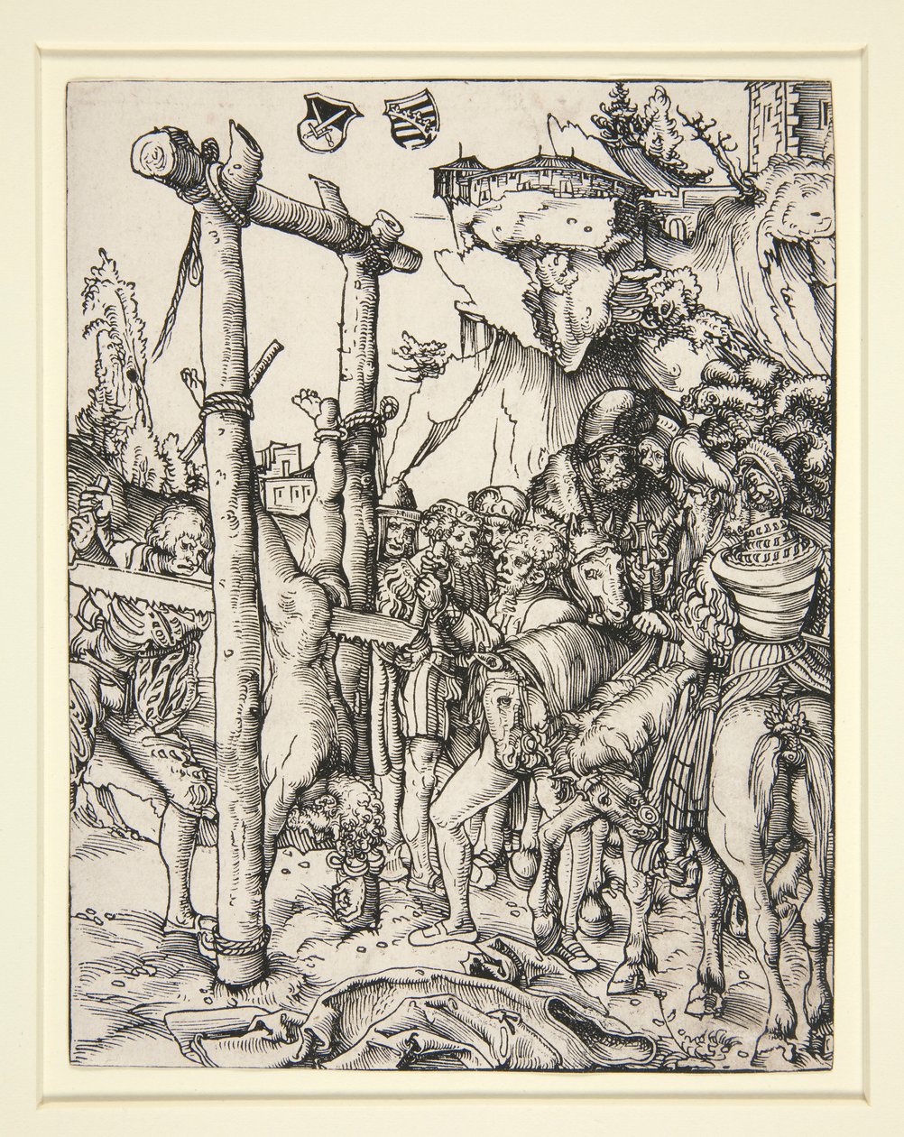 Il martirio di San Simone da Lucas Cranach the Elder
