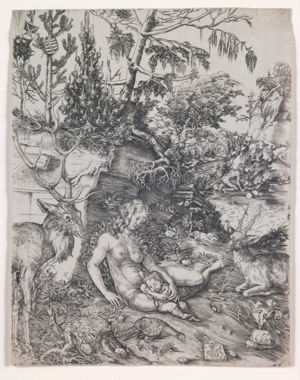 La penitenza di San Giovanni Crisostomo da Lucas Cranach the Elder