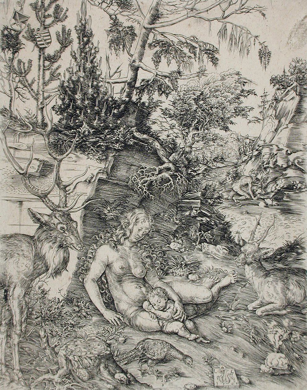 La penitenza di San Giovanni Crisostomo da Lucas Cranach the Elder