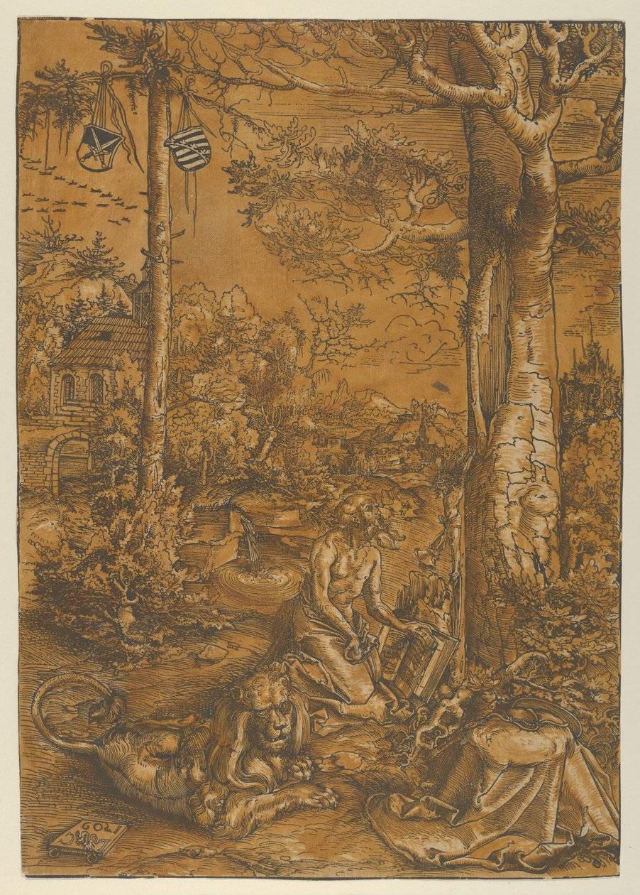 La penitenza di San Girolamo, 1509 da Lucas Cranach the Elder