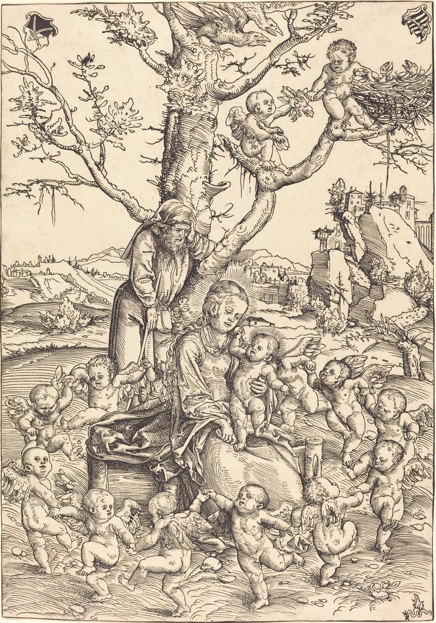 Il riposo durante la fuga in Egitto da Lucas Cranach the Elder
