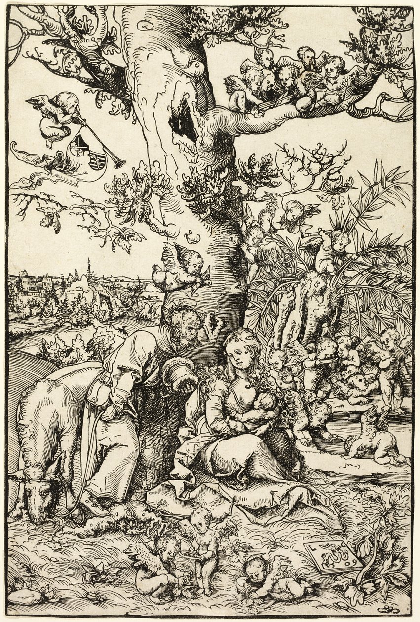 Il resto della fuga in Egitto da Lucas Cranach the Elder