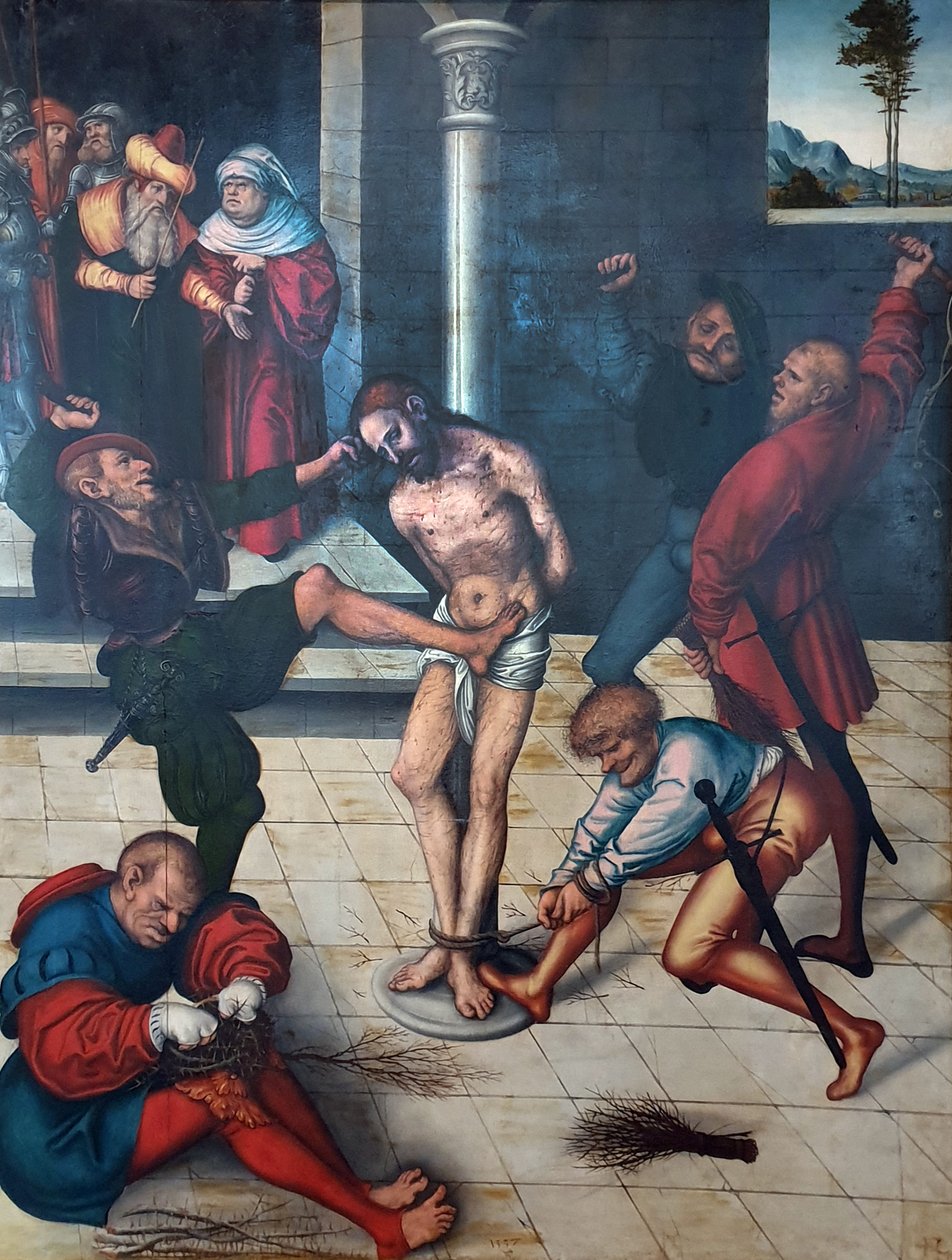 La flagellazione di Cristo da Lucas Cranach the Elder