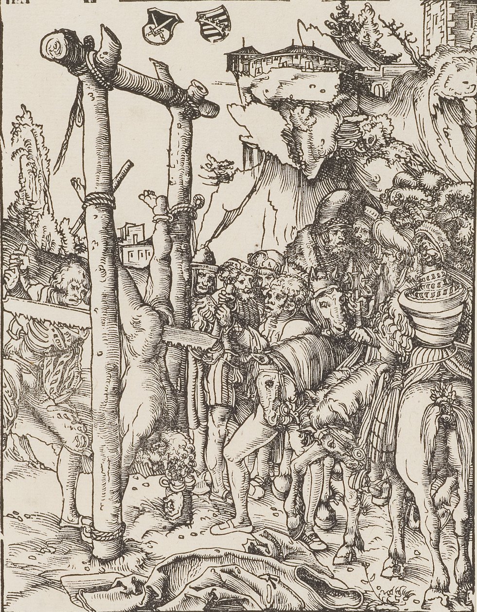 Segare San Simone Zelota da Lucas Cranach the Elder