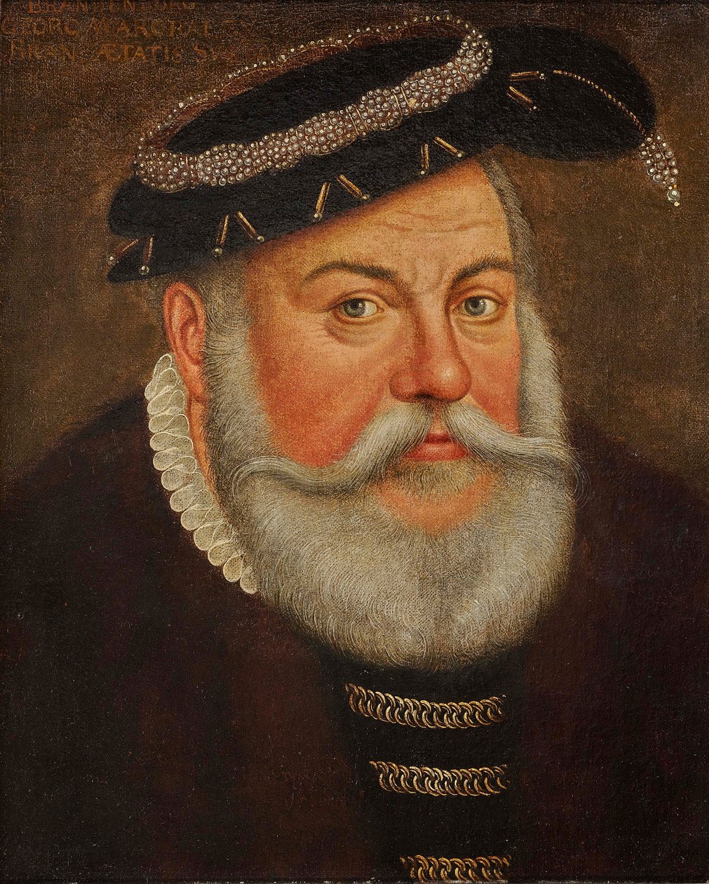 Giorgio il Pio, margravio di Brandeburgo-Ansbach da Lucas Cranach the Younger