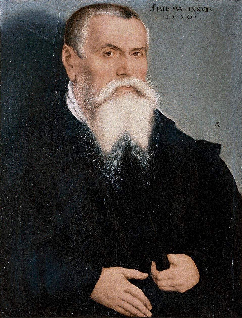 Italiano:  Ritratto di Lucas Cranach il Vecchio Ritratto di Lucas Cranach il Vecchio da Lucas Cranach the Younger