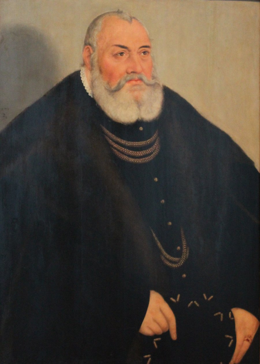 Ritratto di Giorgio il Pio di Brandeburgo-Ansbach da Lucas Cranach the Younger