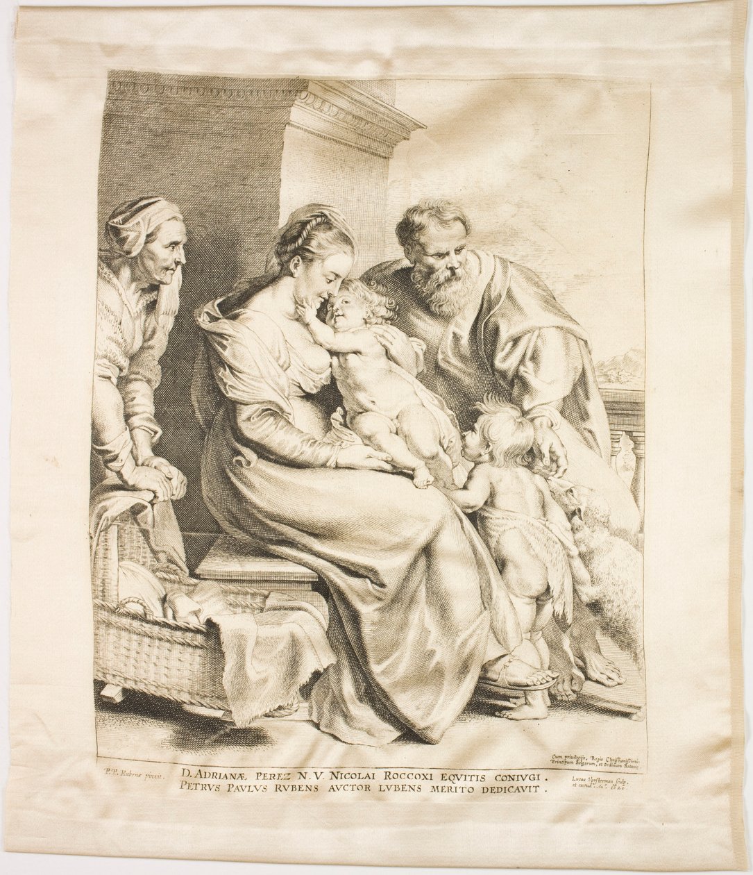 La Sacra Famiglia con San Giovanni e Sant