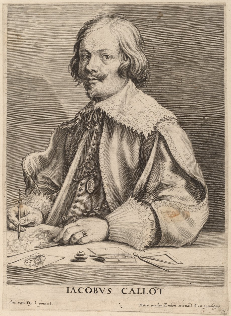 Jacques Callot da Lucas Emil Vorsterman after Sir Anthony van Dyck