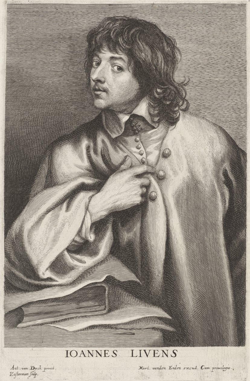 Jan Lievens da Lucas Emil Vorsterman after Sir Anthony van Dyck