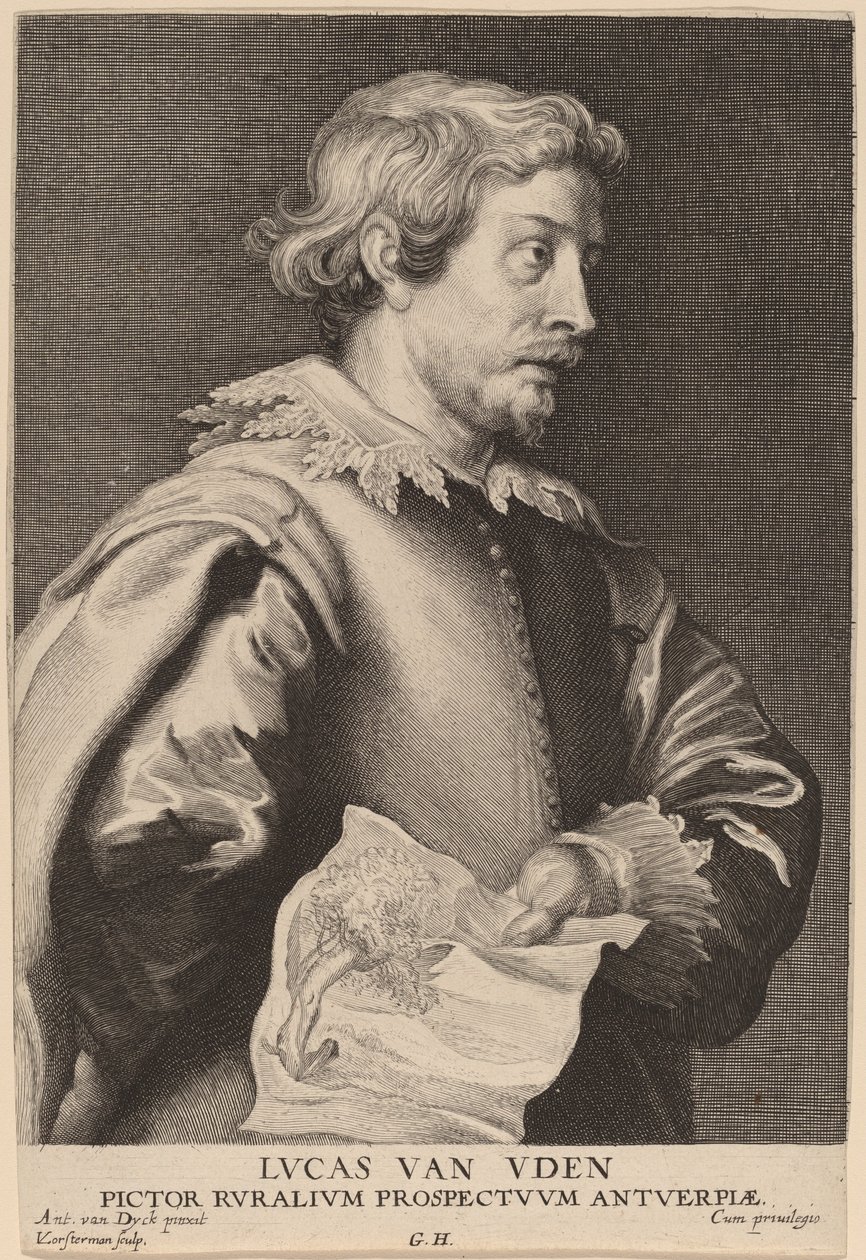 Lucas van Uden da Lucas Emil Vorsterman after Sir Anthony van Dyck